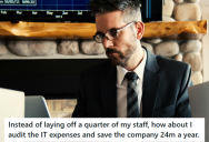 Boss Wanted To Fire Some Employees To Save Money, But A Valuable Employee Knew How To Find Another Way Around The Expenses