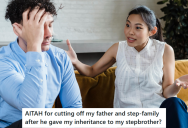 Old Dad Promised To Give His Daughter His Guitar, But Ended Up Giving It To Her Stepbrother Instead