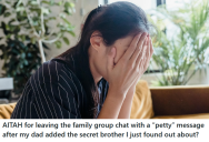 Father Ignored His Daughters When He Started Playing Online Games With His Son, So One Of His Daughter Called Him Out And Left Their Online Group Chat