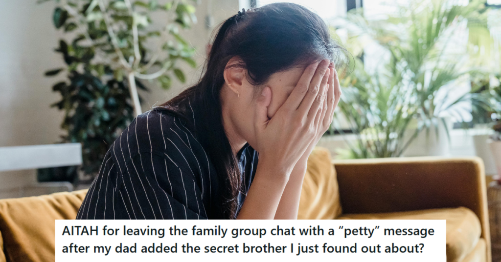 woman hiding her face behind her hands