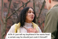 Boyfriend Never Helped His Girlfriend Around The House And Expected Her To Only Cook What He Likes, So Now They’ve Broken Into A Fight Over Household Chores