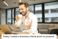 Clever IT Employee Got A Chance To Ruin A Business, And He Absolutely Enjoyed It