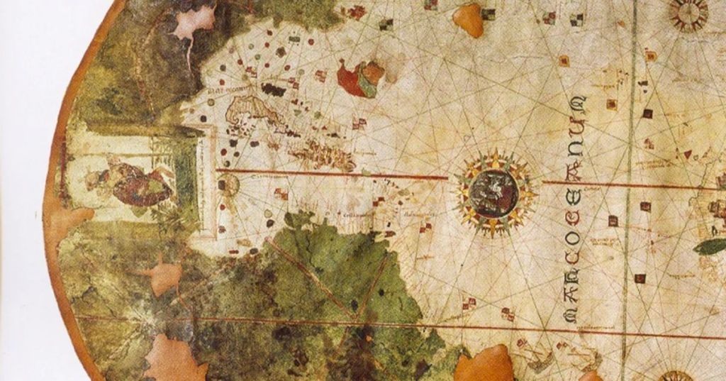 First map of Americas