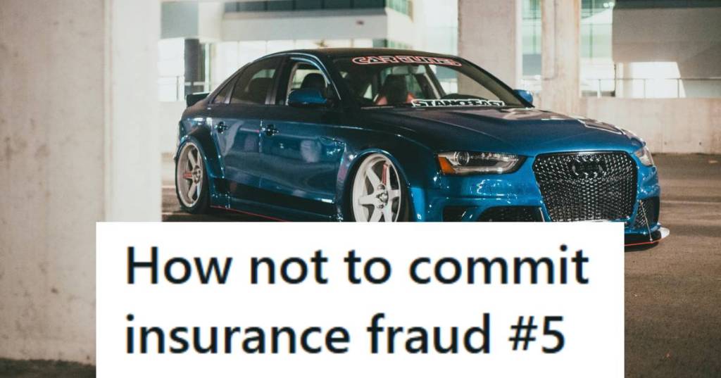 Pretty blue Audi that's been heavily modified to enter car shows