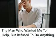 Call Center Technician Tried To Troubleshoot A Customer’s Phone, But The Caller Refused To Explain The Problem And Just Kept Saying That His Phone Wasn’t Working While Yelling Profanities