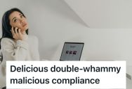 Management Insisted On Non-Flexible Hours And No Overtime, So This Woman Started Dropping Calls And Ending Meetings On The Dot