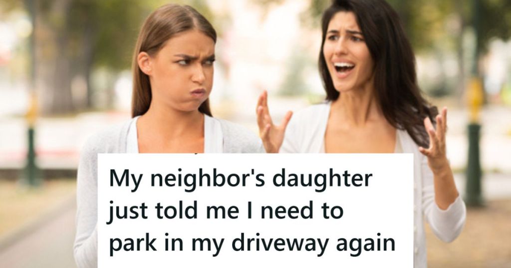 Neighbors arguing