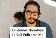 Customer Service Representative Tried To Explain Camp Payment To An Angry Parent, But When She Accused Him Of Stealing And Threatened To Call Police, He Ended The Call