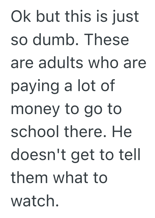 Screenshot 2026 02 09 at 1.51.20 PM College Student Took A Censorship Rule Literally And Cataloged Hundreds Of Movies For Approval, So The Administrator Who Demanded Oversight Couldn’t Keep Up