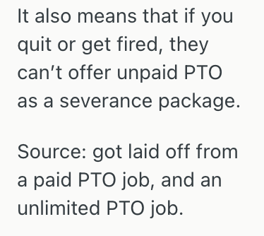 Refusing Pto Employee Gets Unlimited PTO In His New Job, But His Request For A 2-Day ...
