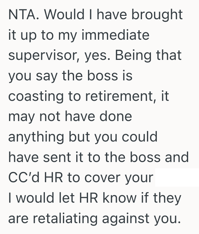 Screenshot 2026 02 17 at 5.13.17 PM Employee Was Scrutinized For Lagging Behind A Coworker Gaming The WFH Schedule, So She Reported Them To HR And Became The Office Villain