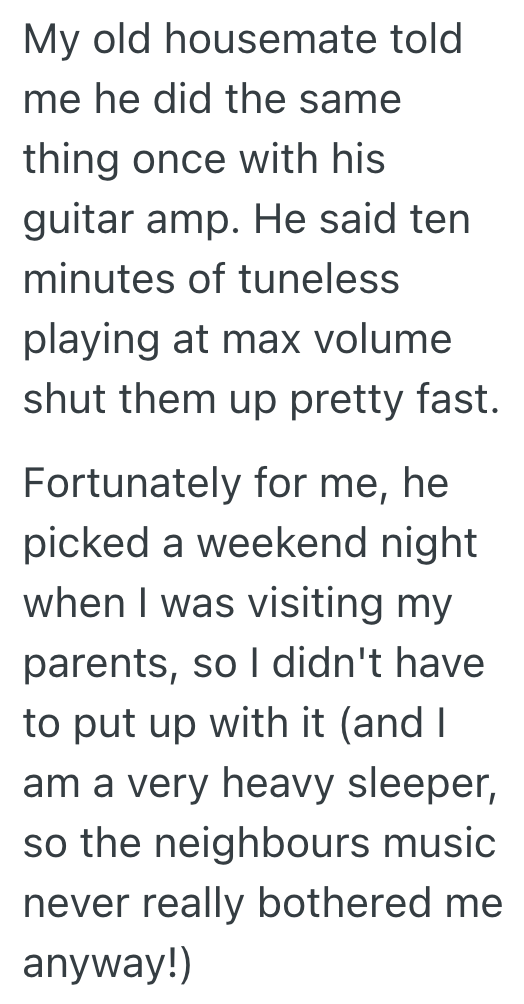 Mans Annoying Next Door Neighbors Blast Loud Music, So He Blasts His Own Music Even Louder For A Full Hour Screenshot 2026 02 25 at 11.01.28 AM Mans Annoying Next Door Neighbors Blast Loud Music, So He Blasts His Own Music Even Louder For A Full Hour
