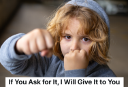 Middle Schooler Is Threatened By A Neighborhood Kid, So He Starts The Fight, Scaring The Bully Away