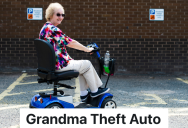 Employee Agrees To Work Overtime, But He Wasn’t Expecting To Witness An Old Lady Stealing A Scooter