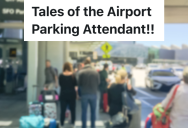 Airport Parking Control Employee Receives Conflicting Orders From Two Different Supervisors, So He Sneaks Away To The Food Court