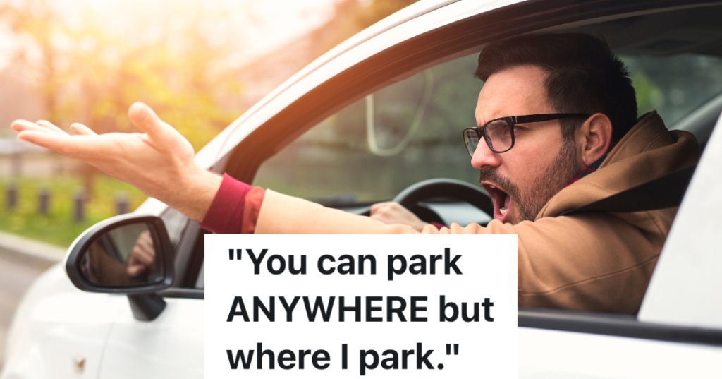 angry man in car yelling with his arm out open car window