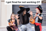 Store Owners Ask Single Mom To Work Overtime On Halloween, But She Refuses To Prioritize Her Job Over Her Kids