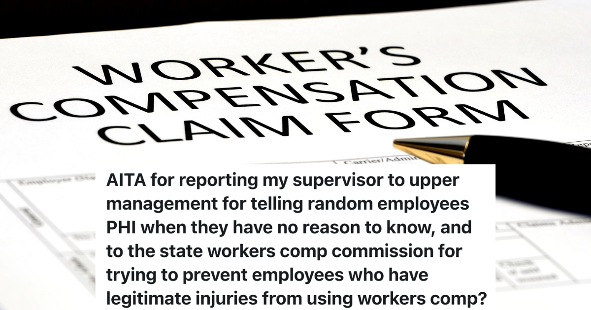 paper that reads "worker's compensation claim form"