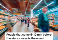 Customers Arrive 10 Minutes Before Closing On Christmas Eve, So Everyone Had To Work Overtime