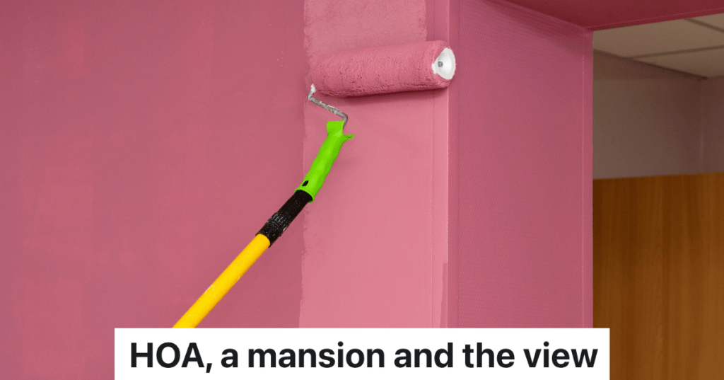 painting a wall pink