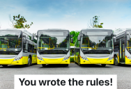 Management Eliminates A Job That Is Required In Order To Park The City Buses, So The Vehicles Are Backed Up Around The Block