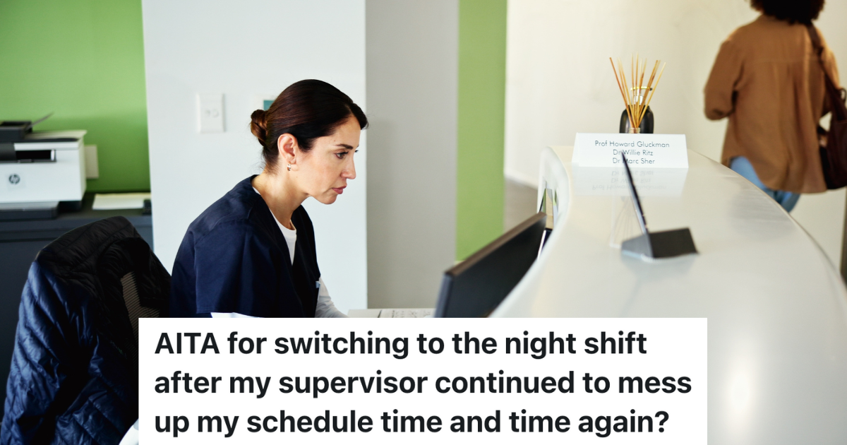 receptionist working in a medical office