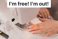 Manager Cuts Seamstress’s Hours To Almost Zero, So She Applies For A Job At A Shoe Factory And Gets Hired On The Spot