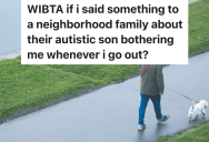Neighborhood Boy With Autism Keeps Asking Man Painful Questions, So He Has Started To Dread Taking His Dog For A Walk