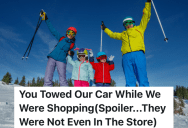 Family Parks At A Grocery Store While They Go Skiing, But They Return To Find Out That Their Car Was Towed