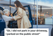 Angry Man Honks His Car Horn At Woman Who Parks Her Car On The Street, But She Wasn’t Worried About His Threats At All