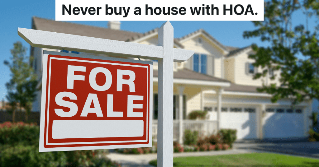 for sale sign in front of a house