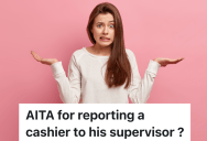Cashier Thinks Teenage Girl Might Need Help, But The Girl Responds By Complaining About Him To His Supervisor