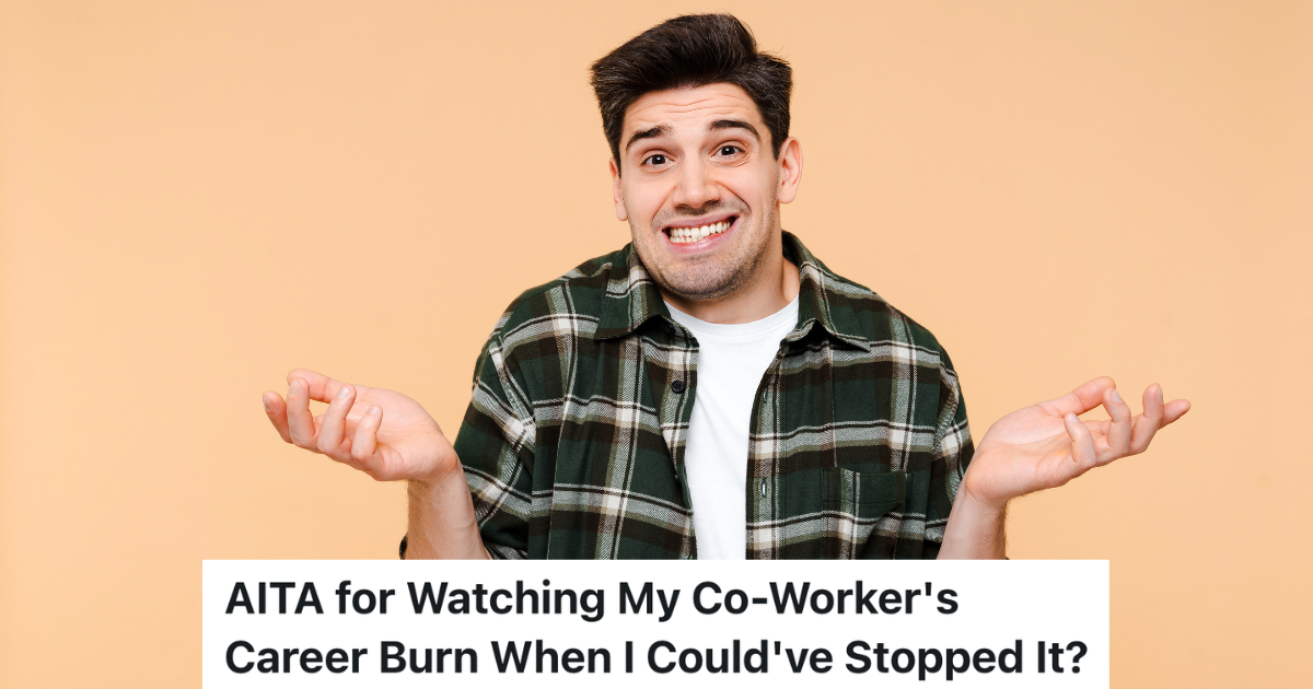 man in plaid shirt shrugging