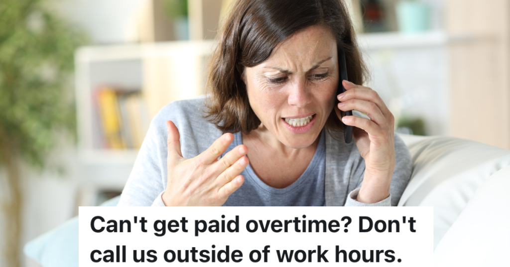 angry middle aged woman on the phone