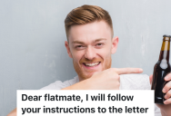 French Roommate Claims To Speak English Perfectly, So His Roommate Used His English Grammar Error Against Him