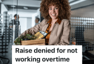 Hard-Working Employee Is Denied A Raise Because She Doesn’t Work Overtime, So She Starts Staying Late Every Night