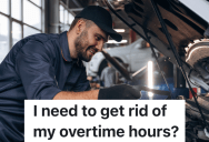Mechanic Works A Lot Of Overtime, But His Boss Wants Him To Use It For Vacation Instead Of Paying Him For It