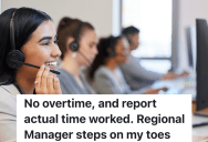Manager Is Told That Employees Are Not Allowed To Work Overtime, But When The Regional Manager Makes A New Rule, All The Employees Work A Lot Of Overtime