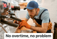 Maintenance Employee At Fast Food Restaurant Is Told Not To Work Overtime, So A Lot Of Broken Items Go Unfixed