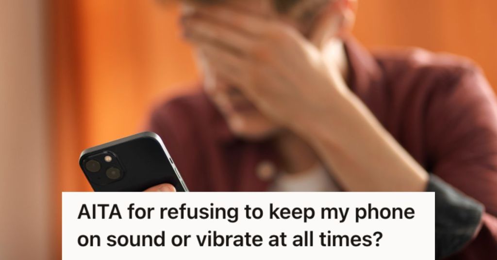 Man worried while looking at his phone