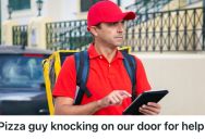 Man Answered A Knock From His Pizza Guy Late At Night, And He Ended Up Helping Decode A Very Confused And Shady Delivery Call