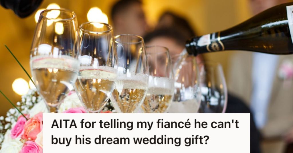 Champagne being poured into glasses at a wedding