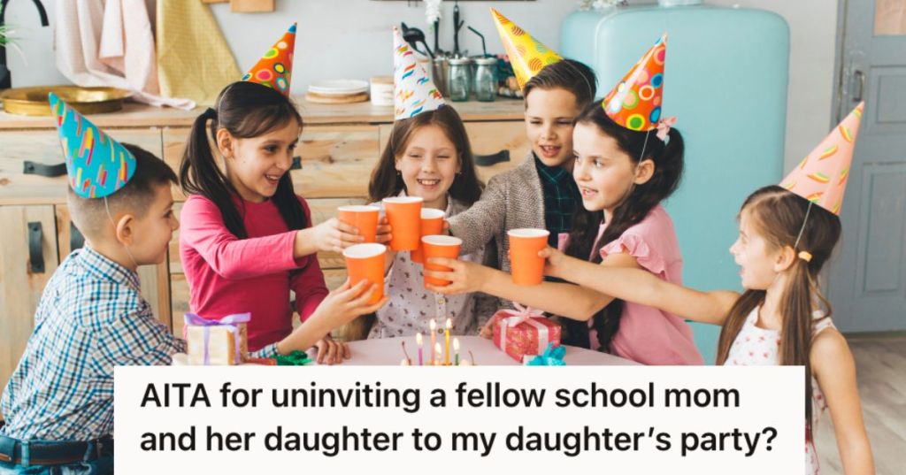 Children having fun at a birthday party