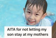 Man Trusted His Mother With His Young Son, But He Immediately Cut Off Overnight Visits After Learning She Left The Child Alone In A Pool