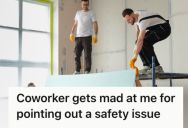 Employee Called Out A Coworker About A Dangerous Sign Placement, But Her Reaction Made Him Wonder If He Was Wrong