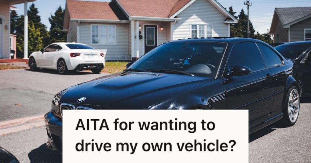 Cars parked in front of a house
