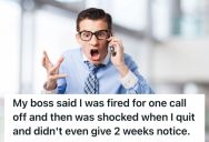 Employee Called Off Work Because Of Medical Problems, But Her Manager Got Mad, Started Screaming, And Threatened To Replace Her
