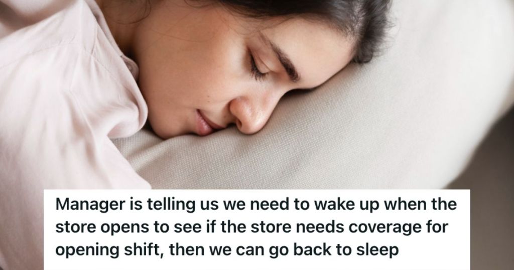 Woman sleeping on her bed