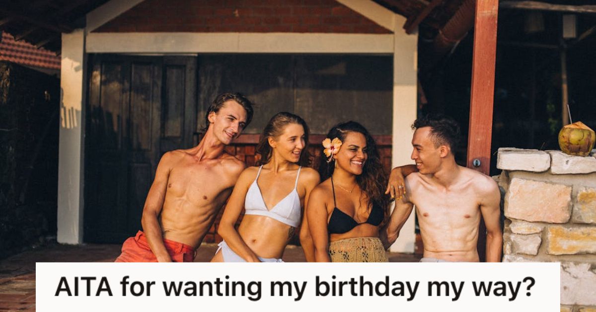 Friends hanging out by the beach wearing swimwear