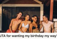 Woman Planned A Birthday Trip With Her Long-Distance Boyfriend, But He Refused To Join The Trip So She Made Plans With Her Friends Instead